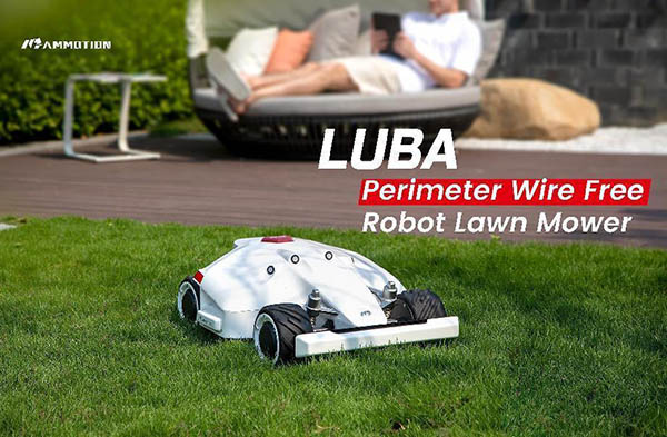 Mammotion Launches LUBA Robotic Lawn Mower for Residential Market -  Robotics 24/7